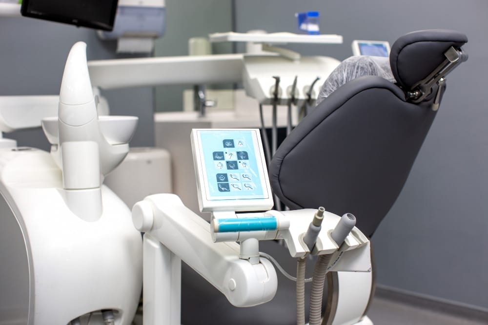 dental technology and chair